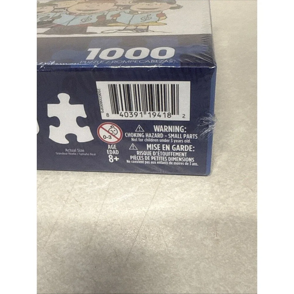 Peanuts Christmas 1000 Piece Jigsaw Puzzle (2025, Aquarius)